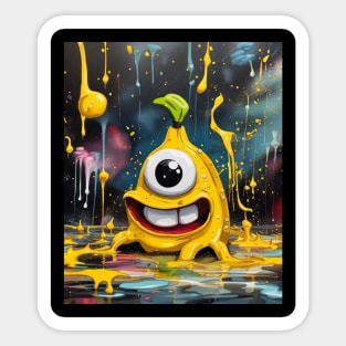 funny banana Sticker